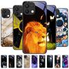 For OPPO K13 5G Case Cool Lion Wolf Tempered Glass Back Cover For OPPO K13 OPPOK13  Phone Case Protective Shell K 13 Fundas Capa