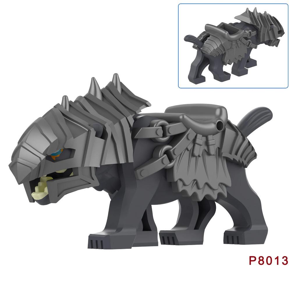 Wargs Building Block Doll Mini Bricks Action Figures Assembly Toys for Children P8011-8014