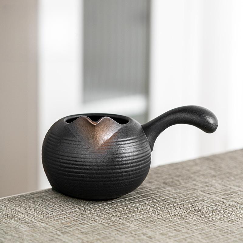 

Фэйрвей Кап Элегантная Керамика Ретро Стиль Чайное Море Китайская Черная Керамика Грубая Керамика Домашний Чайный Набор для Кунг-Фу