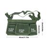 Heavy Duty Foldable Utility Pouch Reusable Storage Bag Organizer Multiple Compartments For Tools Groceries Travel Gardeners