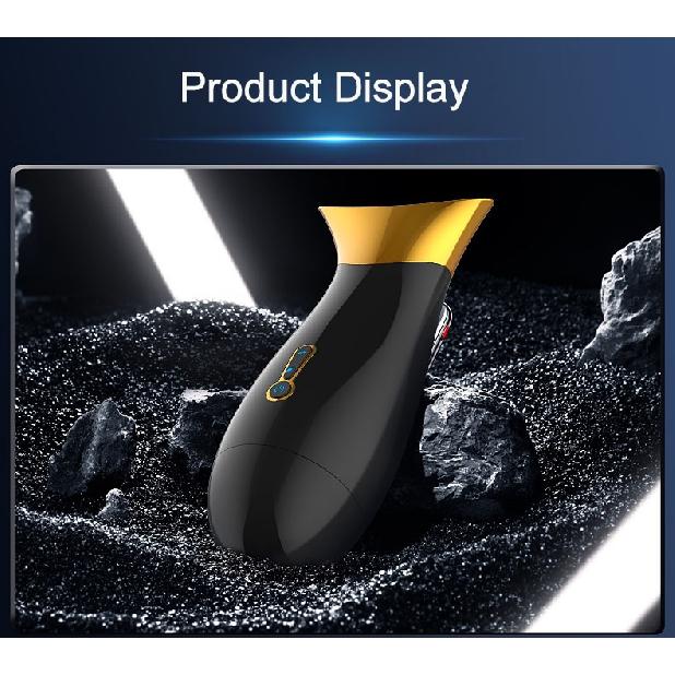 Männlicher Masturbator Cup Oralsex AutomaticBlowjob Vibrationswärmemaschine Erwachsene Ausdauerübung Vakuum Elektrisches Saugen Sex