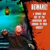 Motion Activated Swinging Horror Decor Voice Sensor Halloween Props Scary Inserted Outdoor Terrifying Hallowmas Ornaments