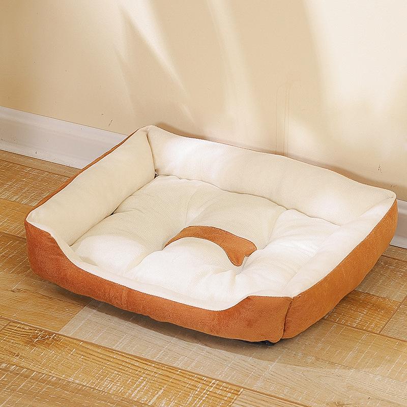 Four Seasons Kennel Cat Litter Mat Teddy Dog Kitten Litter Dog Cat Universal Dog Cage Long Bone Durable Sleeping