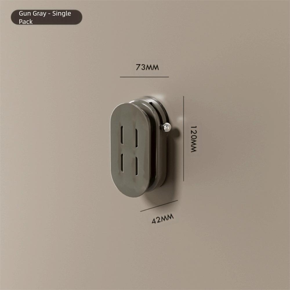Large Load Bearing Suction Cup Wall Socket Holder Removable Cable Management Wall Mounted