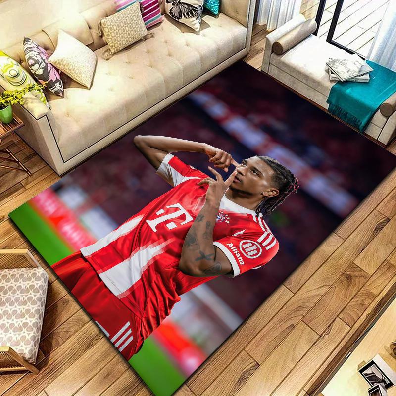 Bayern Munich Football Jersey Carpet Rug For Living Room Bedroom Home Sofa Decoration Kids Play Nonslip Floor Mat