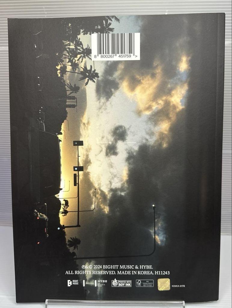 [USED] BTS V TYPE1 Magazine Version Photobook