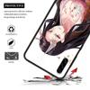 Sexy Mädchen Dämon Slayer Anime Telefon Fall Für Samsung Galaxy A90 A80 A70 A70S A60 A50 A40 A30 A30S A20S A20E A10 a10E Schwarze Abdeckung