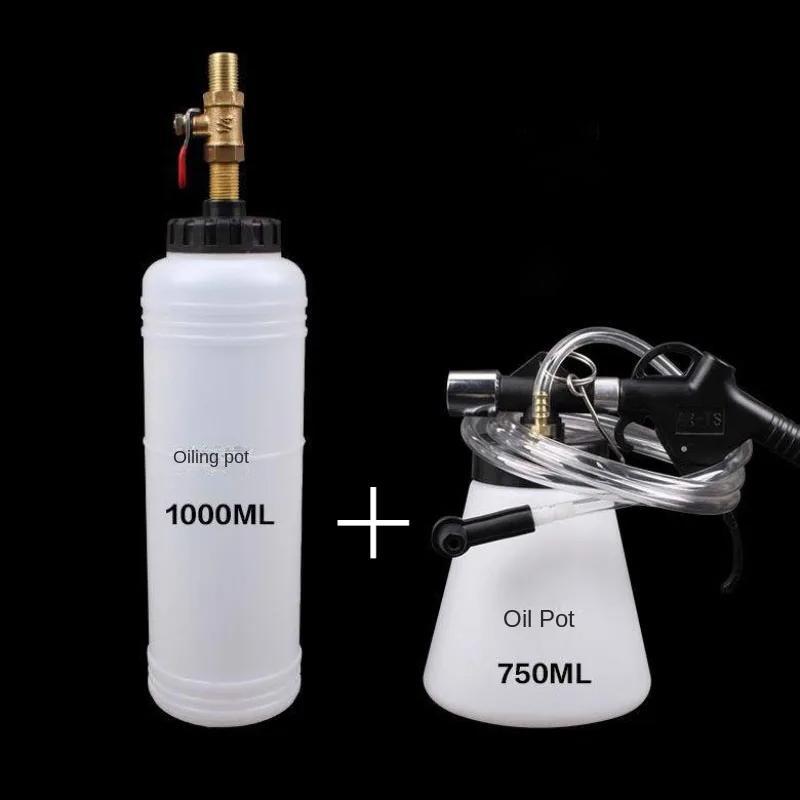 Car Brake Bleeder Hydraulic Pumping Fluid Pump Kit Oil Change Purge Tank Tubes Repair Tool Truck Motorcycle Accessories