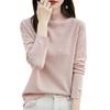 Autumn Women's Knitwear Sweater Half High Neck Bottom Shirt