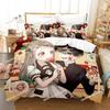 Ground-Bound Boy Hanako-Kun Toilet-Bound Bedding Set Anime Duvet Cover Sets Comforter Beding Double Size Adults Kids Gift