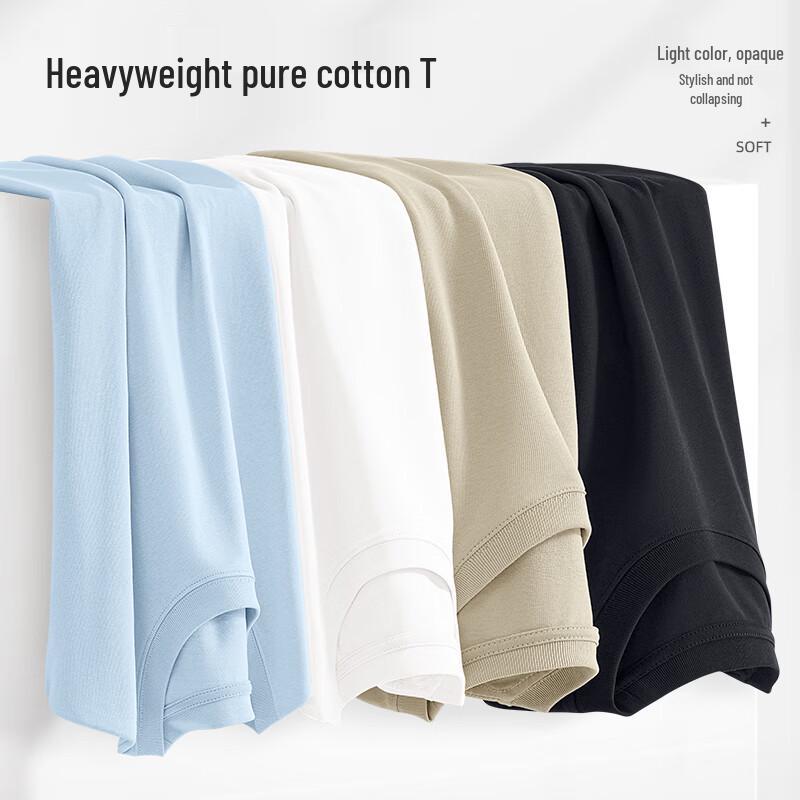 JEANSWEST LIFE Men's 2025 Loose Fit Pure Cotton T-shirt