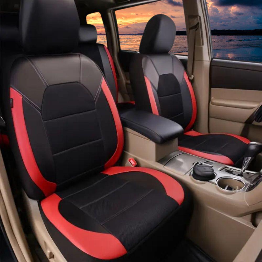 Universal PU Quilted Car Seat Cover for All Seasons - Hot Seller