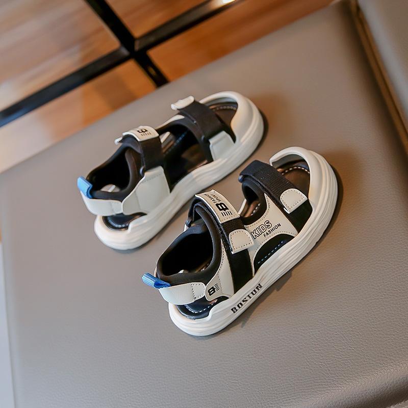 23-36 Детская модная тенденция на липучке Спортивная и повседневная обувь Сандалии — фото 17