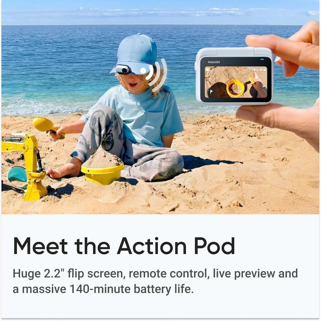 Insta360 Go 3S Action Camera 4K Black