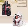 Ribbon Pendant Bear Two-way Shoulder Backpack for Women