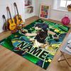 Custom Genshin Impact Mat Personalized Name, Polyester Washable Indoor Entryway Rug, Gift for Christmas, Easter, Thanksgiving Day