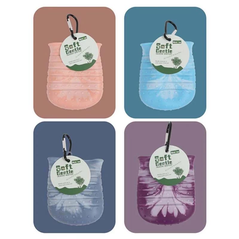 Dog Paw Cleaner Cup Soft Pet Dog Foot Cleaning Washer Brush Cup Portable Pet Foot Washer Paw Clean Brush Foot Cleaning Bucket