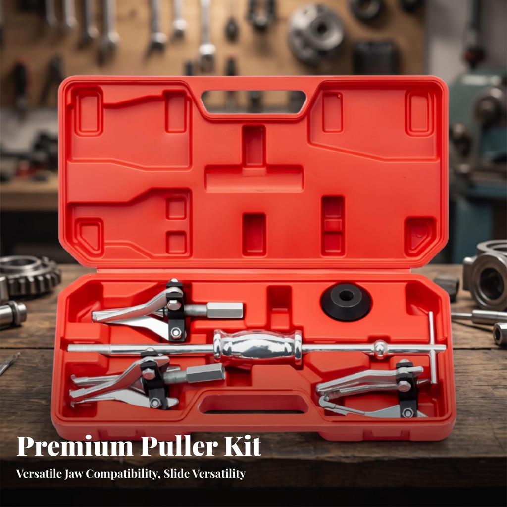 Three-Jaw Slide Hammer Puller Heavy-Duty Tool Multi-Purpose for Mechanics