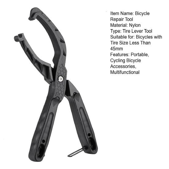Bicycle Tire Pliers with Tire Lever Portable Multifunctional MTB Road Mountain Bike Tire Repair Maintenance Tools Cycling Bicycle Accessories