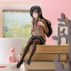 14 CM Figurka Anime Rascal Does Not Dream of Bunny Girl Senpai Sakurajima Mai Seria Małych Siedzisk Model Anime Zabawki PVC