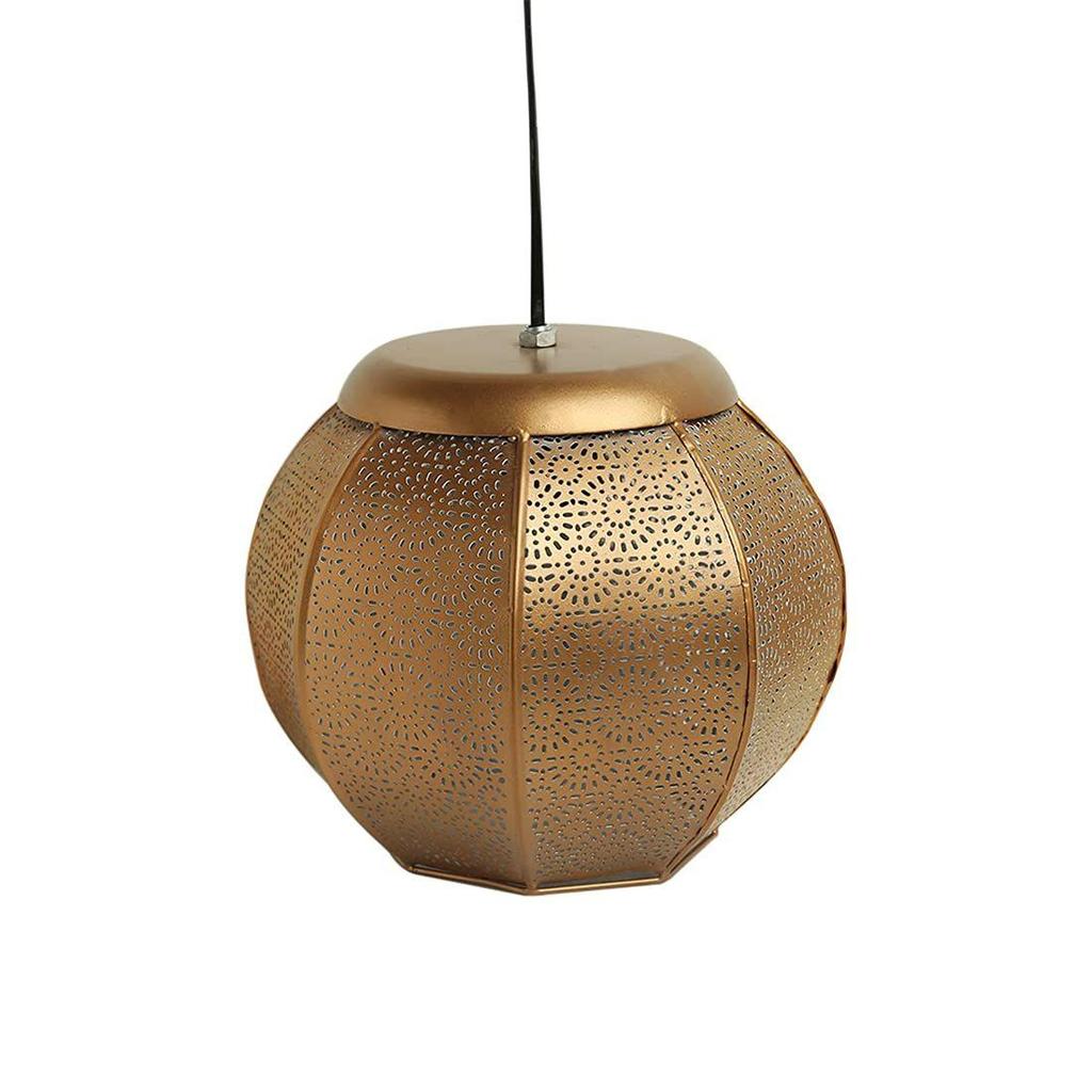 'Morrocan Treasure' Pendant Light for Ceiling Lamp (8 Inch, Iron, Without Bulb) |Pendant Lamp Hanging Lights for Home Decoration Hanging Lamp