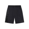 Li Ning Letter Print Straight Leg Sports Shorts Men Shorts Black AKSSA37-1