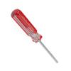 Hexagon Screwdriver Silver+Red Single Flat Head Hex Steel Toys