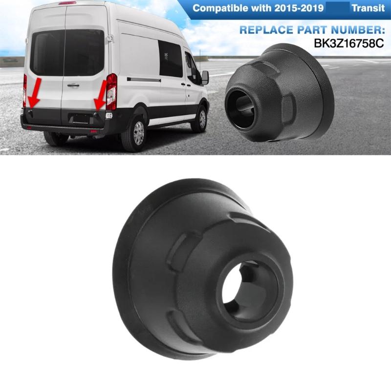 Protective Rear Cargo Bumper Magnetic Guard Covers Accessories For Transit BK3Z16758C Easy Installation Impact Resistant