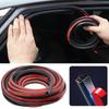 Car Door Rubber Seal Strip Double Layer Protector Noise Insulation Car Windshield Trunk Sealer Weatherstrip Auto Accessories