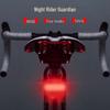 Rechargeable Super Bright Bicycle Tail Light for Night Riding - Road & Mountain Bike Accessory