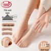 Langsha Women's Ultra-Thin Crystal Silk Short Socks