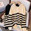Sweater for Women Autumn Winter Thickened Pullover Warm Knitted Stretchy Long Sleeve Oversize Jumper Tops