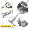 Heavy Duty Manual Metal Fruit Squeezer With Fine Filter, Versatile Juicing Tool For Lemon Orange Apple Watermelon Household Kitchen Use