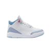 Air 3 Retro PS Bianco Cobalt Bliss Scarpe da Ginnastica per Bambini Rosa-Fluo Grigio Calcio HQ0783-101