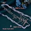 Yula Pan Rhinestone Belt: Handmade Shiny Diamond Waist Chain for Brides, Formal Wear, European & American Style HP65