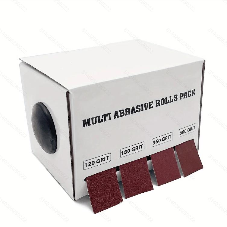 

Абразивная бумага, 4/5/6 рулонов наждачной бумаги, набор различных видов песка с дозатором, выдвижная наждачная ткань, рулонная полировка 6Mx4pc/box New