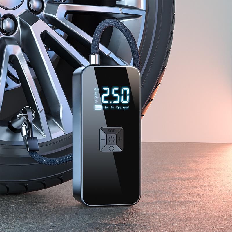 Portable Wireless Electric Car Tire Air Pump