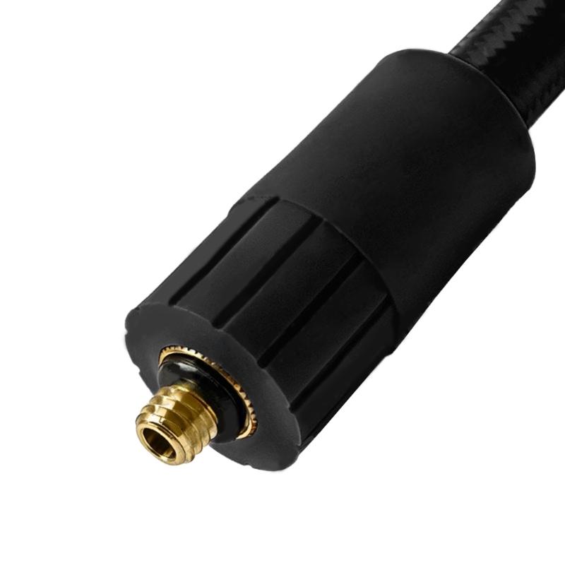 Tire Air Chuck Adapter With 6mm Thread Quick Clip Design For Easy Inflation On Bike Motorcycle & Car Tires