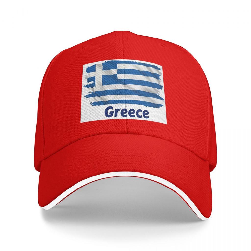 Coat Arms Of Greece Country Flag Team Baseball Caps Snapback Baseball Hats Breathable Casual Casquette Outdoor for Men And Women