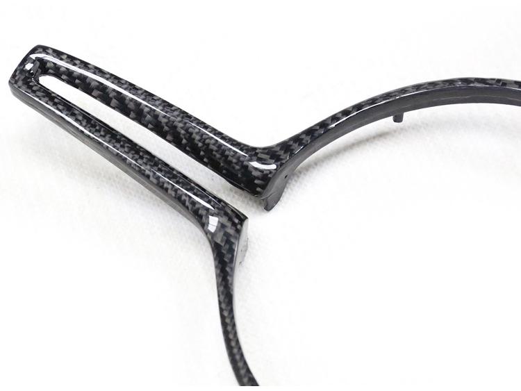 Carbon Fiber Electroplated T-Shaped Steering Wheel Decor for BM M-SPORT