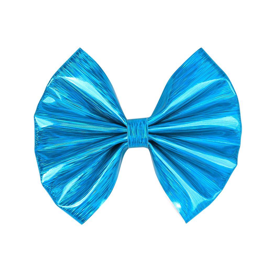 4,7 Zoll PU Gold Metallic Haarspange für Mädchen Haarschleifen Niedliche Kinder Haarspange Handgefertigter Kopfschmuck Kinder Haaraccessoires