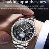 OLEVS Brand Watches New Star Luminous Quartz Watch Fashion Fashion Men's Watch Men's Watch