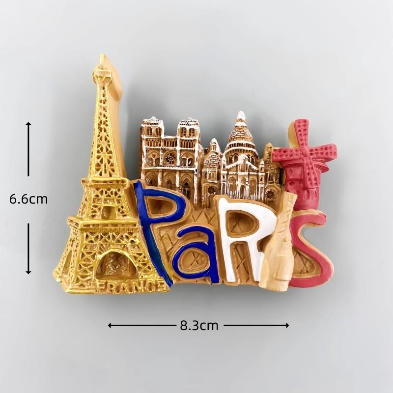 France Fridge Stickers Perigord Sarlat Menton Souvenirs Côte d'Azur Mont-Saint-Michel Fridge Magnets Home Decor Wedding Gifts