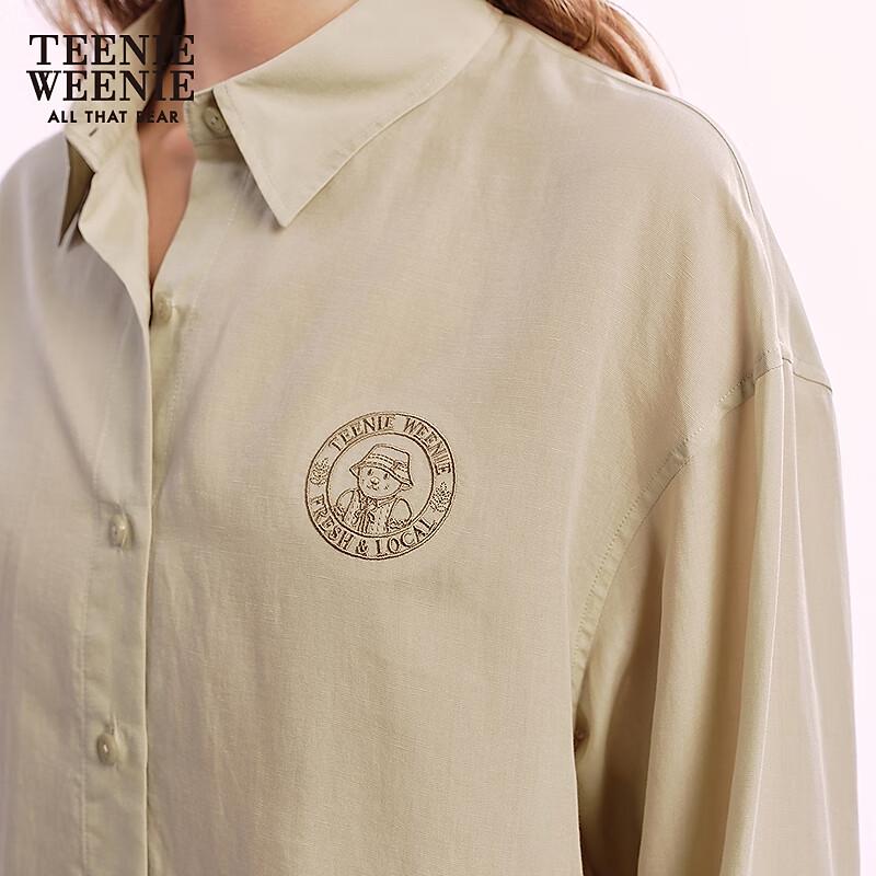 Teenie Weenie Women's Relaxed Fit Casual Shirt