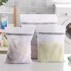 Polyester Qualified With Zipper Washing Bag Laundry Bag Clothes Bags Laundry Basket