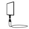 3 in 1 Hands Free Magnifying Glass with 50LED Lights Large Mirror LED Magnifier High-Definition Handheld Magnifying Lamp