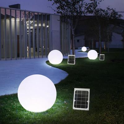 Ogrodowe lampy LED do użytku na zewnątrz, lampy uliczne, wodoodporne, 16 kolorów, zmienne, ładowalne, odporne na upadek, materiał PE