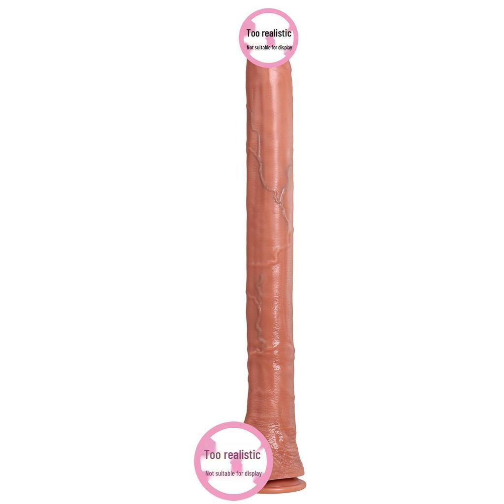 Ultra-langer Silikondildo - Weicher Flesh-Masturbator für Erwachsene für Frauen