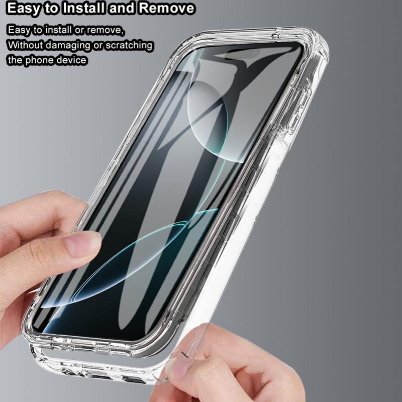 360 Full Coverage Double Front+Back Clear Case For iPhone 17 Air 16E 15 14 11 12 13 Pro Max Mini X XR XS 8 Plus Shockproof Cover