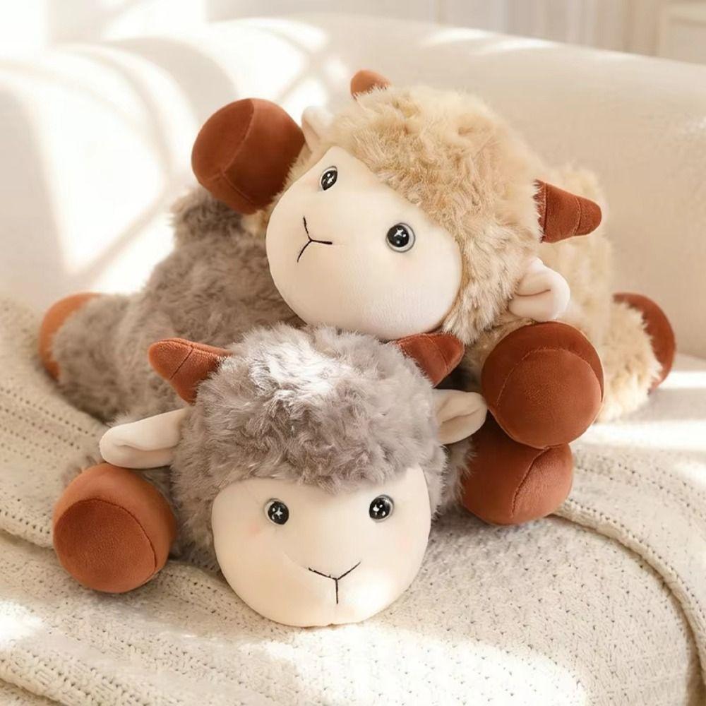 Plush Simulation Sheep Plush Doll Simulation Sheep Plush Toy Party Supplies